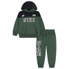 Nike Boys   Nsw P.e. Blocked Pullover And Pants In Green