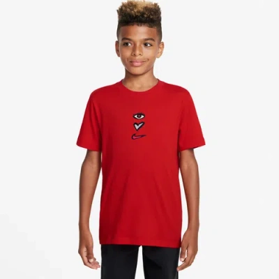 Nike Kids' Boys   Nsw Td Be Mine T-shirt In University Red/university Red