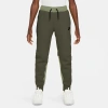 Nike Tech Fleece Jogger Pants In Cargo Khaki/oil Green/black