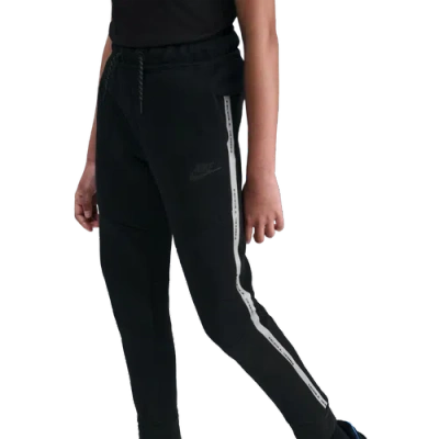 Nike Kids' Boys   Nsw Tech Fleece Reflective Joggers In Black