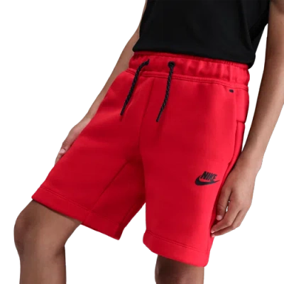 Nike Kids' Boys   Nsw Tech Fleece Short In Red