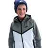 Nike Tech Hooded Performance Zip Jacket In Gray