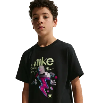 Nike Kids' Boys   Nsw Tee M90 In Black
