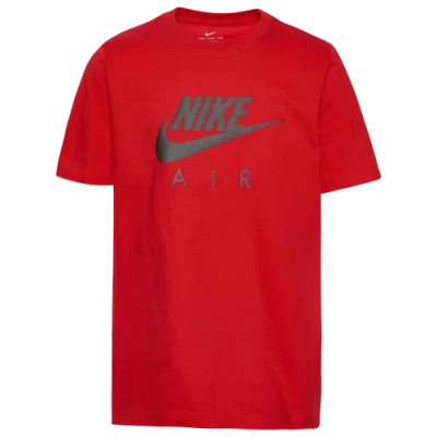 Nike Boys   Reflective T-shirt In Red/black