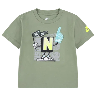 NIKE BOYS NIKE NIKE STEP UP YOUR GAME SHORT SLEEVE T-SHIRT