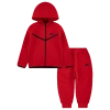 Nike Boys   Tech Fleece Full-zip Set In Red