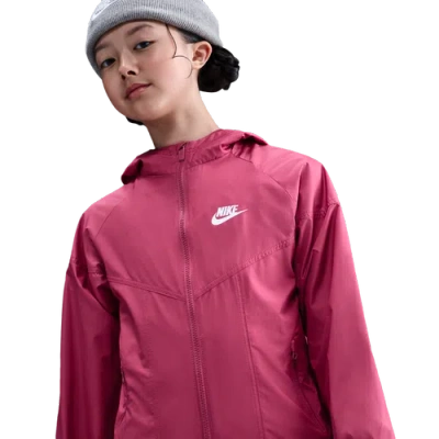 Nike Kids' Boys   Windrunner Hooded Jacket In Purple