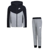 Nike Kids' Boys  Nkn Tech Fleece Set In Black/dark Grey Heather