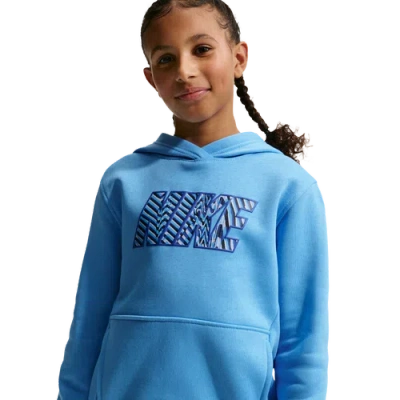 Nike Kids' Boys  Nsw Club Fleece Bold Hoodie In Blue