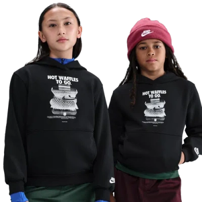 Nike Kids' Boys  Nsw Club Fleece Hoodie In Black