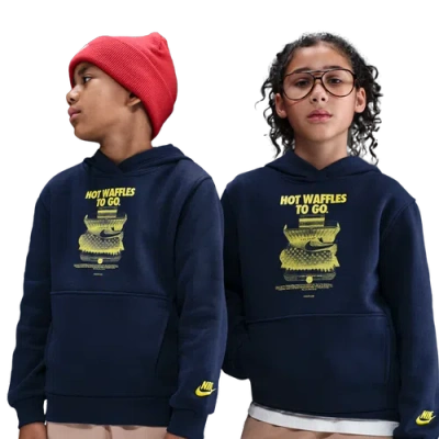 Nike Kids' Boys  Nsw Club Fleece Hoodie In Blue