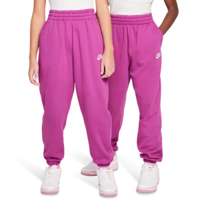 Nike Kids' Boys  Nsw Club Fleece Loose Pants In Pink