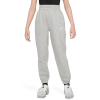 Nike Boys   Nsw Club Fleece Loose Pants In White/dark Grey Heather
