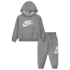 Nike Kids' Boys  Nsw Club Fleece Set In White/grey