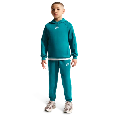 Nike Kids' Boys  Nsw Club Fleece Tracksuit In Bright Spruce/bright Spruce/energy