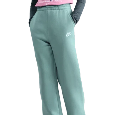 Nike Kids' Boys  Nsw Club Fleece Wide Leg Pant Lbr In Green