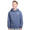Nike Boys  Nsw Club Lbr Fleece Hoodie In Blue