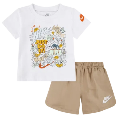 Nike Kids' Boys  Nsw Doodlevision Shorts In Brown/brown