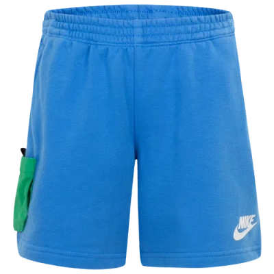 Nike Kids' Boys  Nsw Ft Shorts In Blue/light Photo Blue