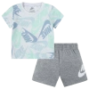 Nike Boys  Nsw Futura Toss 2 Piece Shorts Set In White/grey
