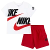 Nike Boys  Nsw Hbr Cargo Shorts Set In University Red/white