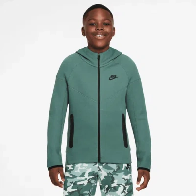Nike Kids' Boys  Nsw Tech Fleece Full-zip Hoodie In Blue/bicoastal