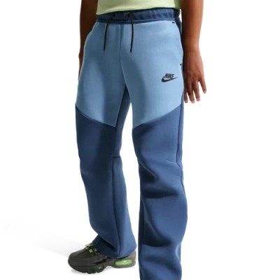Nike Kids' Boys   Nsw Tech Fleece Oh Pants In Blue