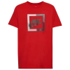 Nike Boys   Open Block Futura T-shirt In Red/red