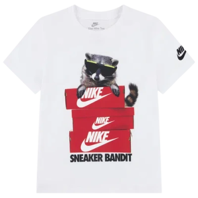 Nike Kids' Boys Preschool   Sneaker Bandit Short Sleeve T-shirt In White