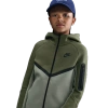 Nike Boys  Tech Fleece Full-zip In Green