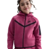 Nike Boys  Tech Fleece Full-zip Hoodie In Pink