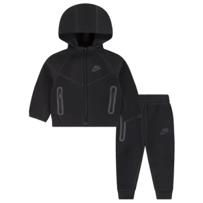 NIKE BOYS NIKE TECH FLEECE FULL-ZIP HOODIE SET