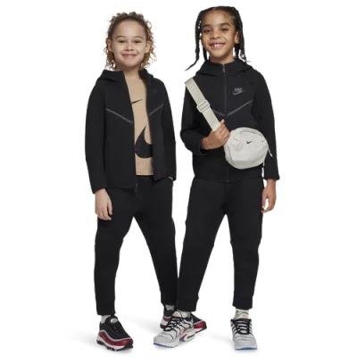 Nike Kids' Boys  Tech Fleece Full-zip Set In Black