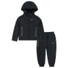 Nike Boys  Tech Fleece Hooded Full-zip Set In Black/black