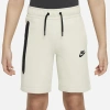 Nike Tech Fleece Big Kids' (boys') Shorts In Brown/brown