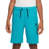 Nike Tech Fleece Big Kids' (boys') Shorts In Dusty Cactus/black