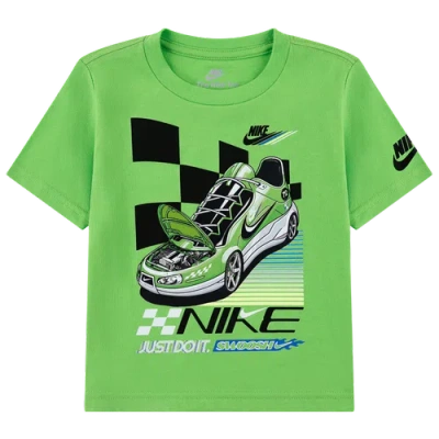 Nike Kids' Boys Preschool   Victory Lap Short Sleeve Jersey In Green
