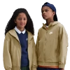 Nike Boys   Windrunner Hooded Jacket In Neutral