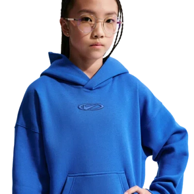 Nike Kids' Boys Nsw Club Fleece Os Hoodie In Blue