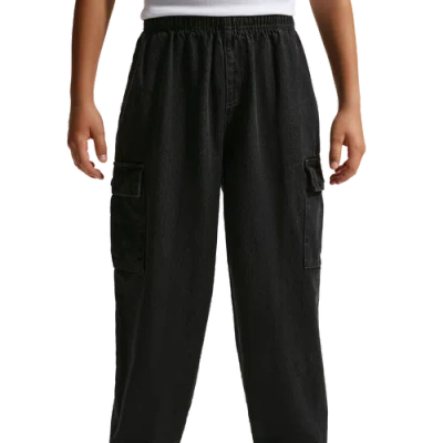 Nike Kids' Boys Nsw Denim Cargo Pant In Black