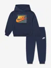 Nike Gradient Futura Tracksuit In Blue