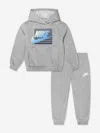 Nike Nsw Gradient Futura Tracksuit In Grey