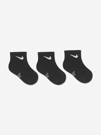 Nike Babies'  Boys Performance Socks Set In Black