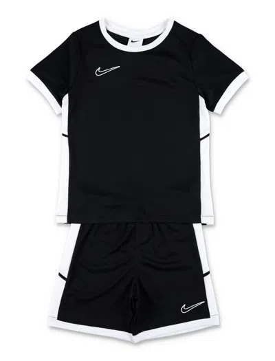 Nike Boys' Performance Tee And Shorts Set In Nero