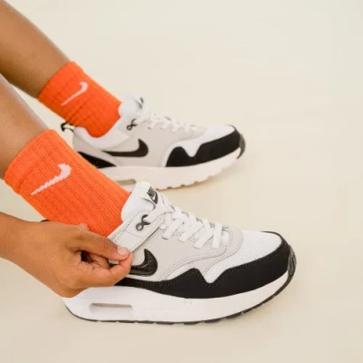 Nike Kids' Boys Preschool   Air Max 1 Easyon In Summit White/white/black