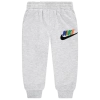Nike Kids' Club Graphic Joggers In Gray