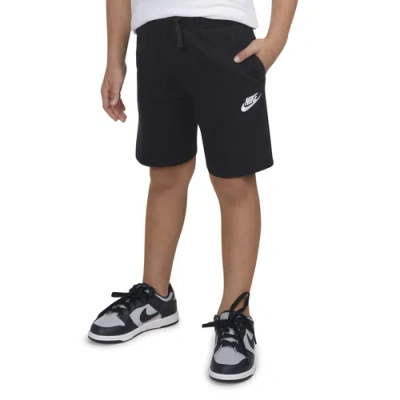 Nike Boys Preschool   Club Shorts In White/black