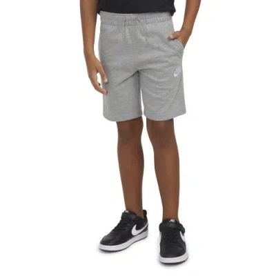 Nike Boys Preschool   Club Shorts In White/grey