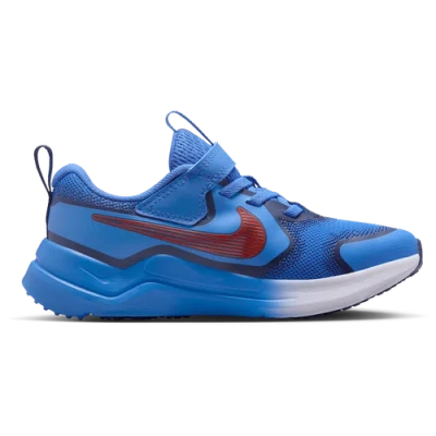 Nike Kids' Boys  Cosmic Runner Swoosh In Picante Red/blue Crystal/midnight Navy