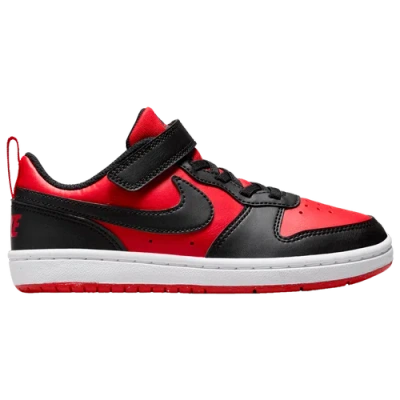 NIKE BOYS PRESCHOOL NIKE NIKE COURT BOROUGH LOW RECRAFT